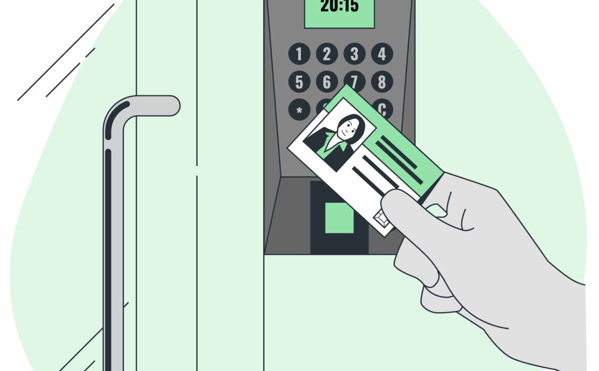 Security access card